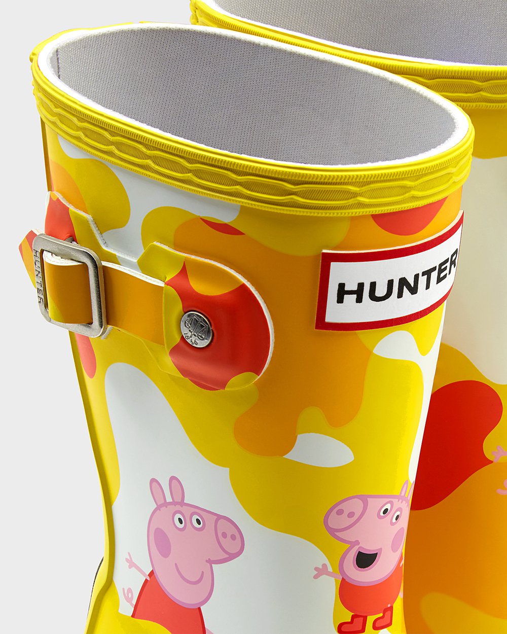 Hunter Gummistøvler Gul - Barn Original Little Peppa Pig - Norge GPVMQT-316